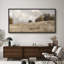 Rustic Countryside Clouds Natural Landscape, reproduction d'art sur toile-111176797-98041927