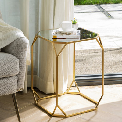 Huguley Glass Top Nesting Tables