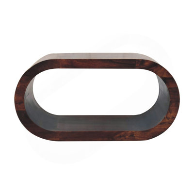 Wood Amaya California Walnut Coffee Table, Brown