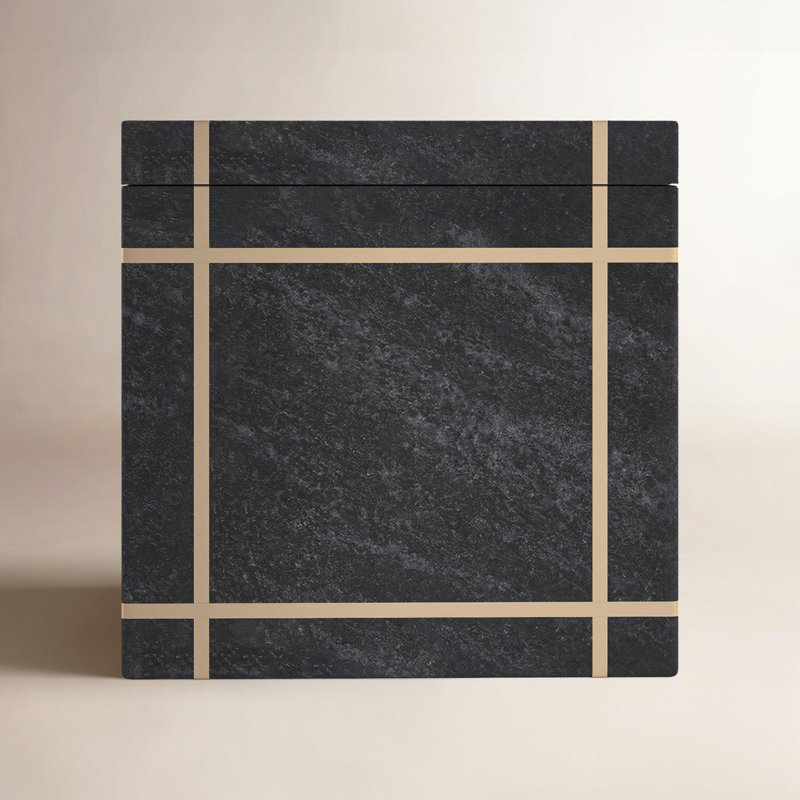 Odonna Marble Bathroom Storage Container