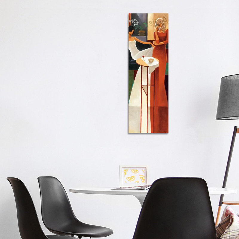 Les Anges by Keith Mallett - Wrapped Canvas Panoramic Gallery-Wrapped Canvas Giclée, 121.92 cm H x 40.64 cm W x 1.91 cm D