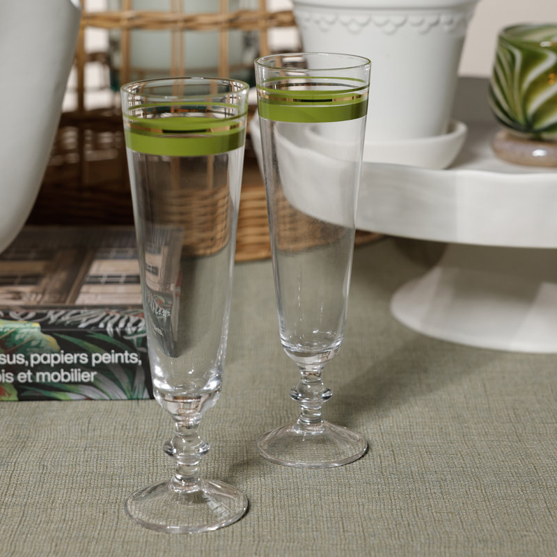Alfresco Prosecco & Champagne Flutes, Set of 6