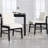 Modern Upholstered Dining Chairs With Backrest, With Solid Wood Frame, For Dining Room/Living Room-774016367