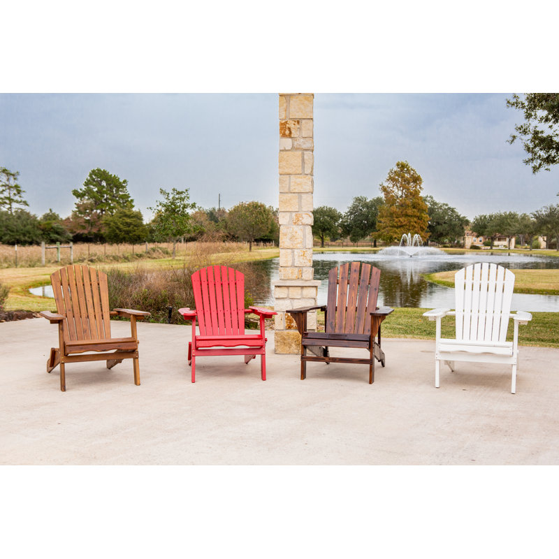 Alilyana Acacia Foldable Outdoor Adirondack Chair