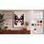 Butterfly Geometric - Wrapped Canvas-559107066-559107071
