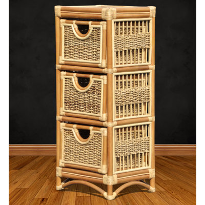 Commode de rangement à 3 tiroirs