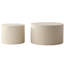 Ensemble de 2 tables basses gigognes Beige-1669325374-1650668393