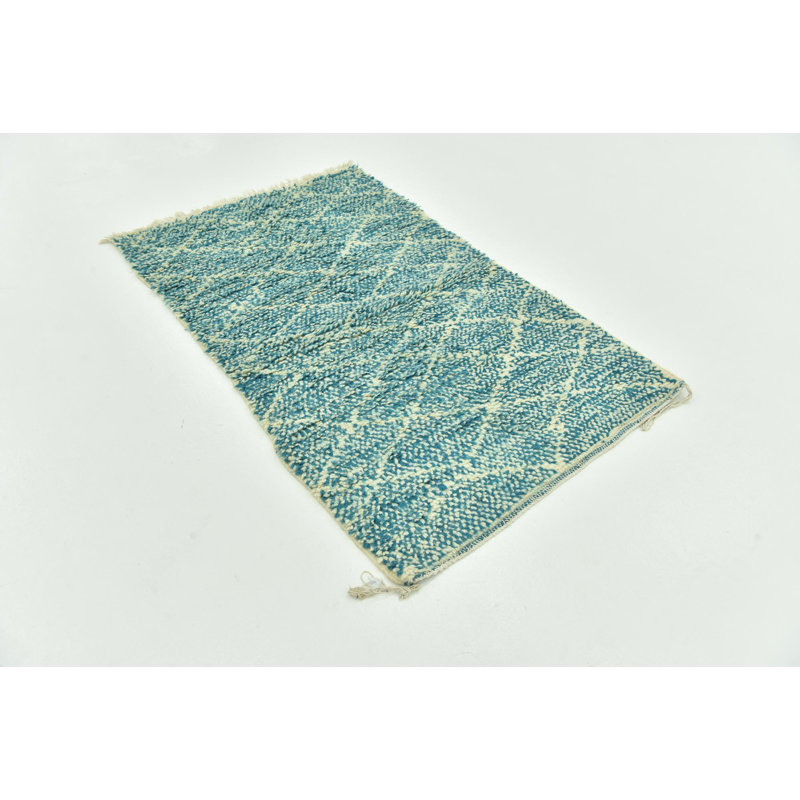 Tapis bleu Julian