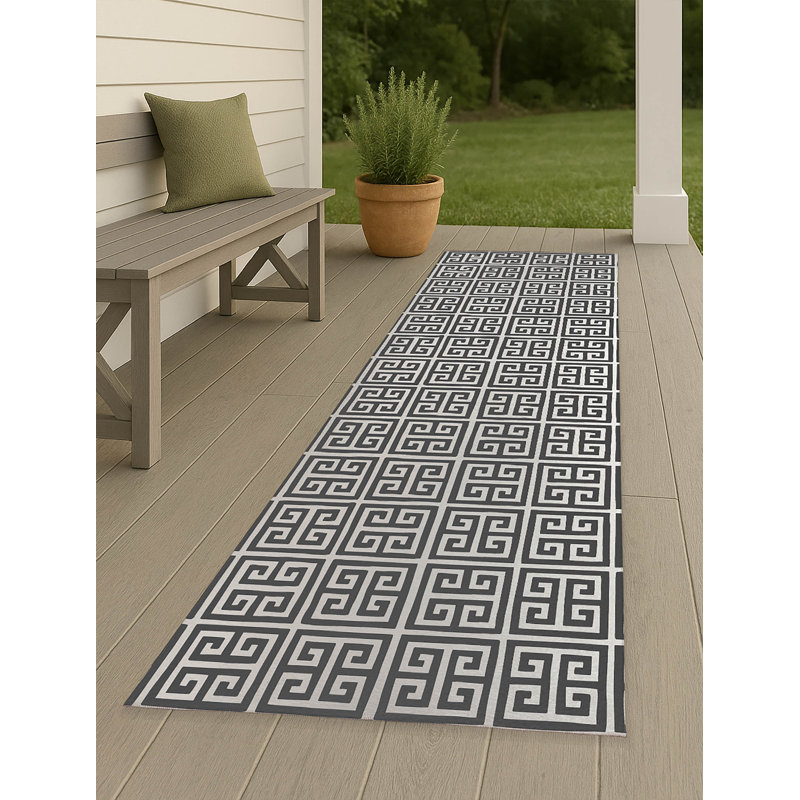 Tapis d'extérieur antidérapant Cuddle Key, Tapis de couloir 2 pi 6 po x 8 pi