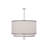 8 - Light Dimmable Drum Chandelier