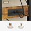 Retro 10-Tier Office Baker's Rack With 4 AC Outlets-384374718