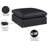Hirrah 40" Wide Vegan Leather Rectangle Standard Ottoman-87095199