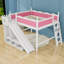 Lit mezzanine en bois avec tablettes de rangement et glissoire-1365219653-1365219643