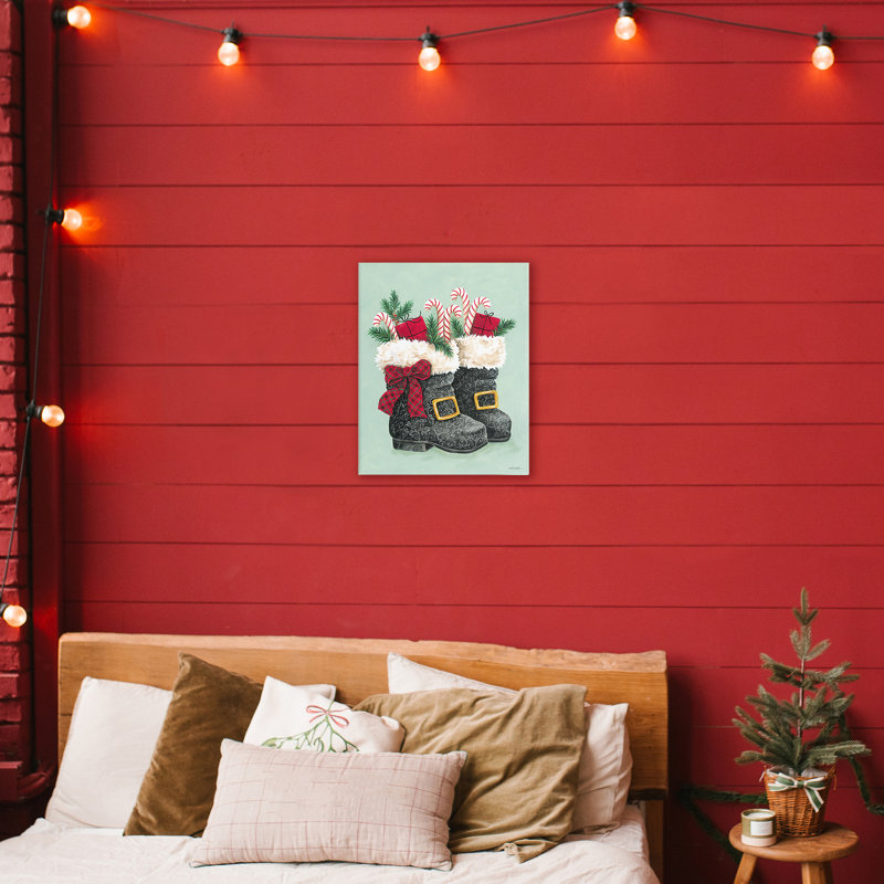 Toile festive, conçue par Diane Kater, H 20 po x l 16 po