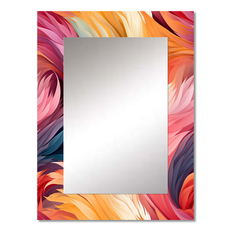 Helladius - Modern Rectangular Wall Mirror, 32 po x 24 po