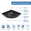 Base de douche ronde sans cadre 36 po x P 36 po x H 74,75 po Prime-39620791