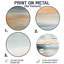 Jabbar - Décoration murale ronde en métal bord de mer-314433050