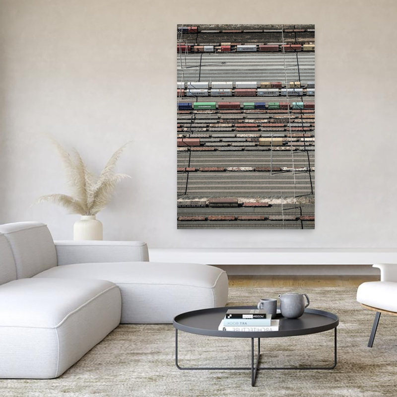 Art contemporain Art contemporain, H 60 po x l 40 po