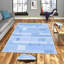 Tapis bleu en polyester tissé à la machine Debashis-808784998