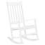 Chaise berçante d'extérieur en bois massif Bello-2001262298
