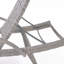Ensemble de 2 chaises longues en osier avec cadre en aluminium pour plus de confort et de style