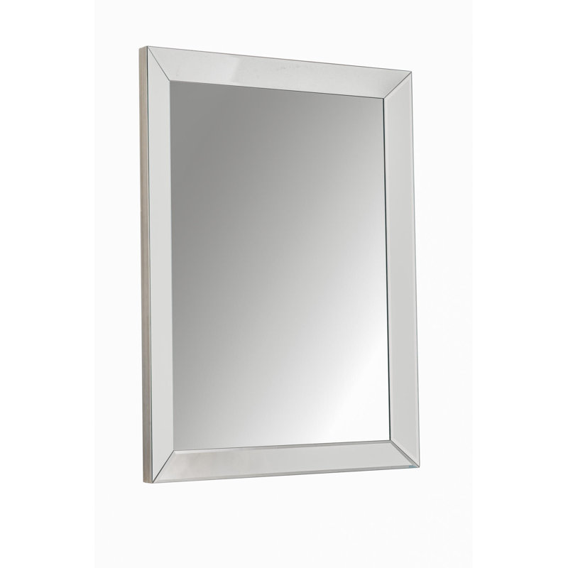 Antonela Solid Wood Rectangle Mirror