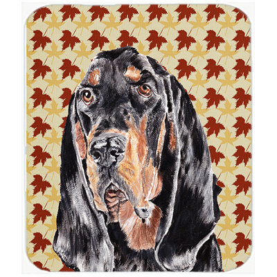 East Urban Home Coonhound Glass Cutting Board