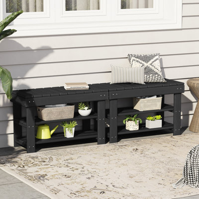 Belem HDPE Storage Bench