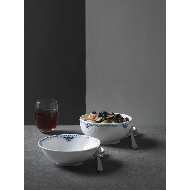 Royal Copenhagen Princess Serving Bowl, 2.76" H x 5.9" W x 5.9" D