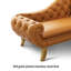 Chaise longue élégante avec pieds rembourrés en métal-101829420-101829419