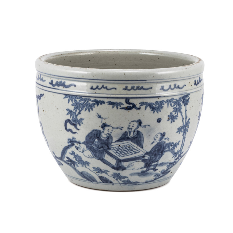 Pot à fleurs en porcelaine Seven Sages