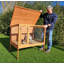 Cage à lapin avec rampe Averhoff