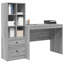Desk With Storage With Shelf 2 Pcs 100 X 50 X 76 Cm-833828526