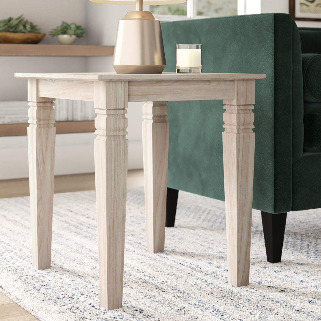 Manatuto Solid Wood End Table Langley Street®