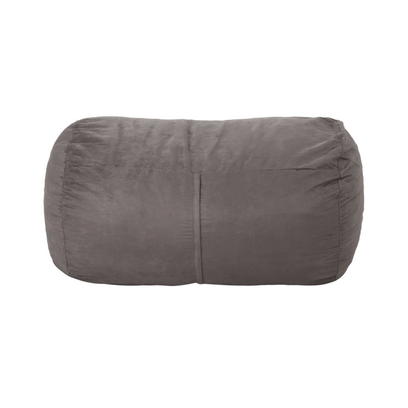 Grand fauteuil à billes et chaise longue, Gris