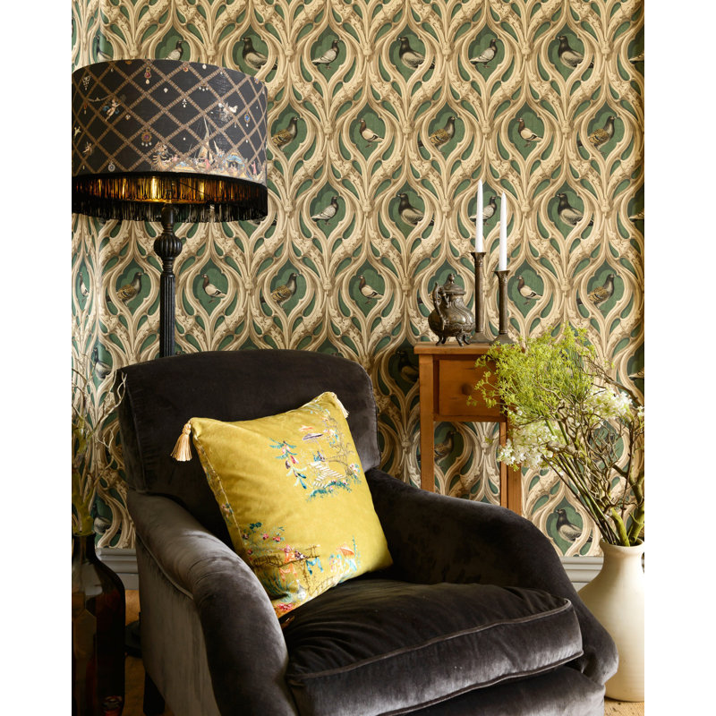 Le Manoir Geometric Wallpaper Roll