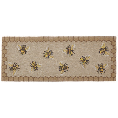Calderon Geometric Water Resistant Kitchen Mat