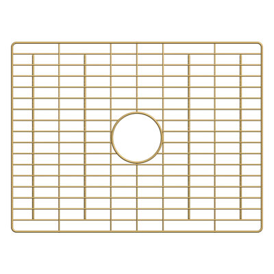 22.75"x17.25" Bottom Grid in Champagne Bronze PVD