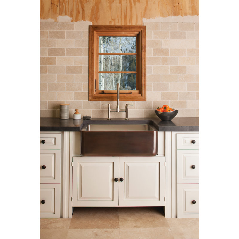 Holborn Bridge Kitchen Faucet with Side Spray, Polished Chrome