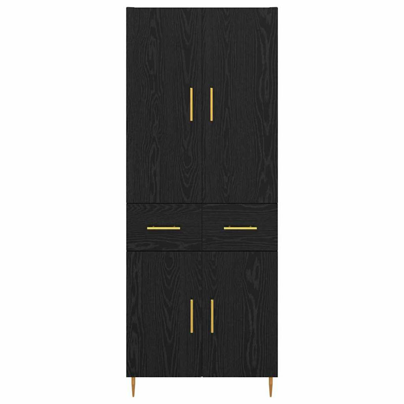 69.5cm Sideboard, Black Oak