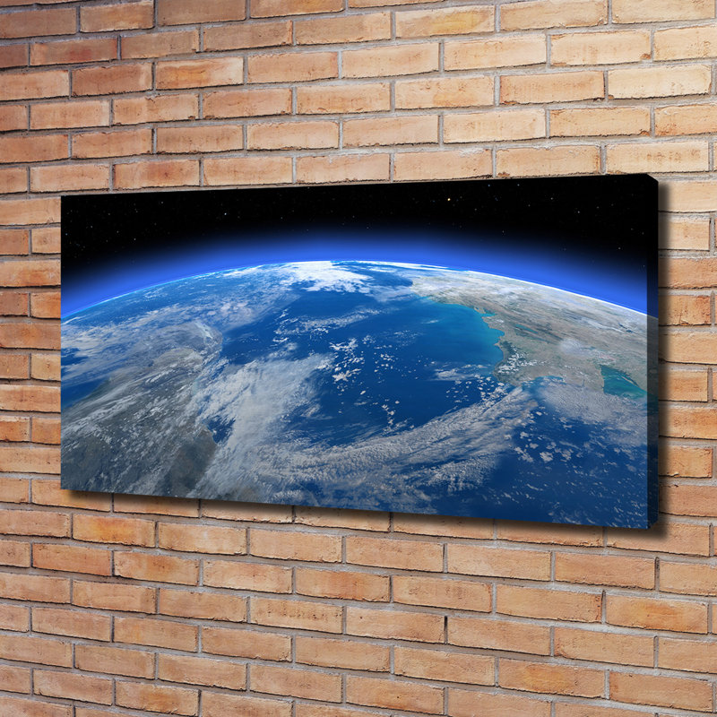 Planet Earth - Wrapped Canvas Print