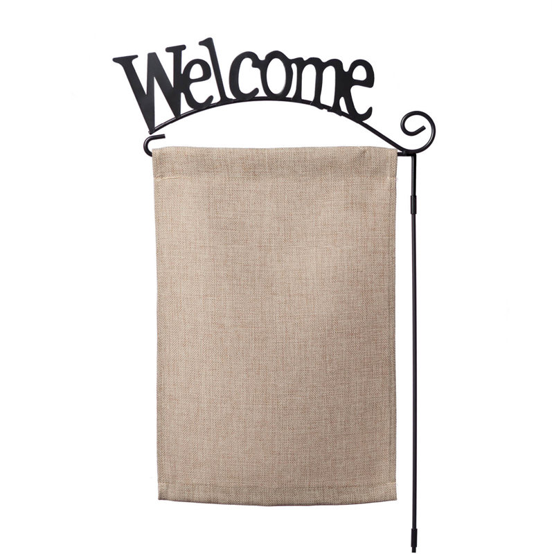 Mât de jardin welcome