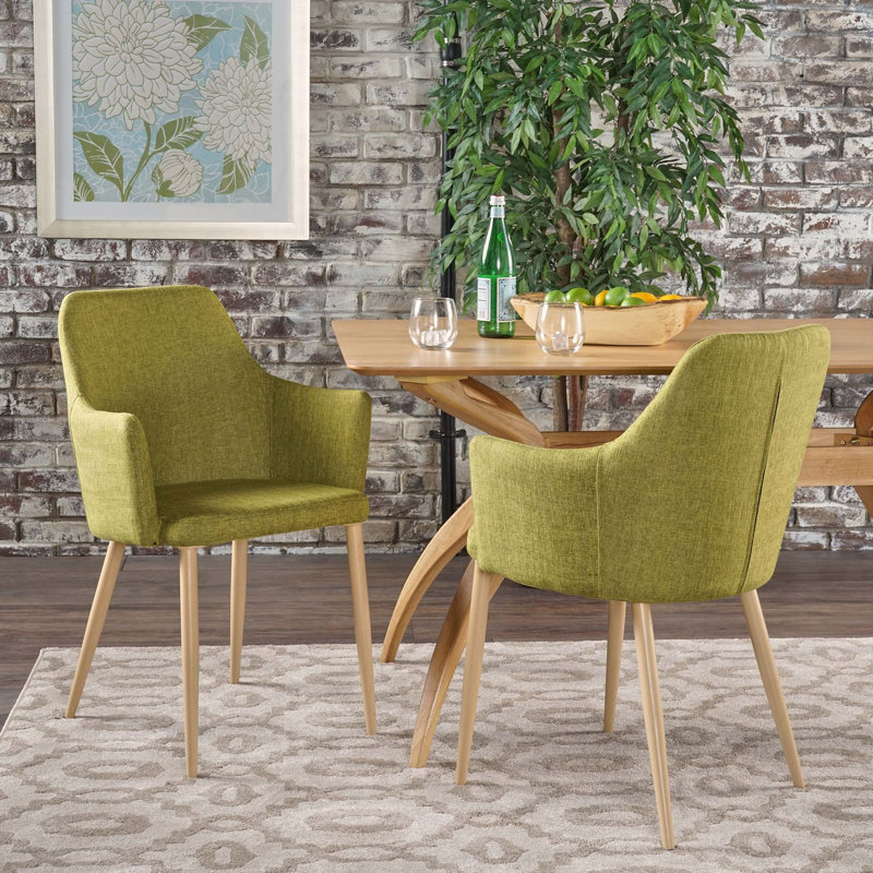 Chaise de salle à manger (ensemble de 2), Vert