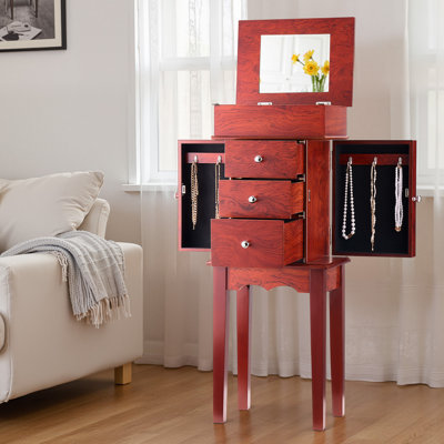 Jewellery Chest with Mirror