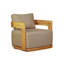 Chaise d'extérieur en bois de teck massif Eclipse-54013570-54013596