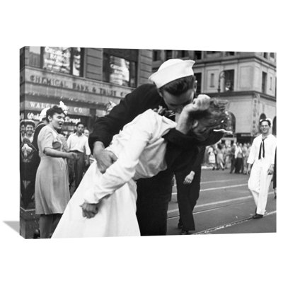 " Kissing The War Goodbye In Times Square 1945, I " by Victor Jorgensen