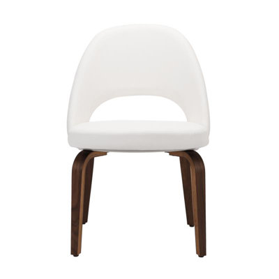 19'' H Faux Leather Upholstered Side Chair