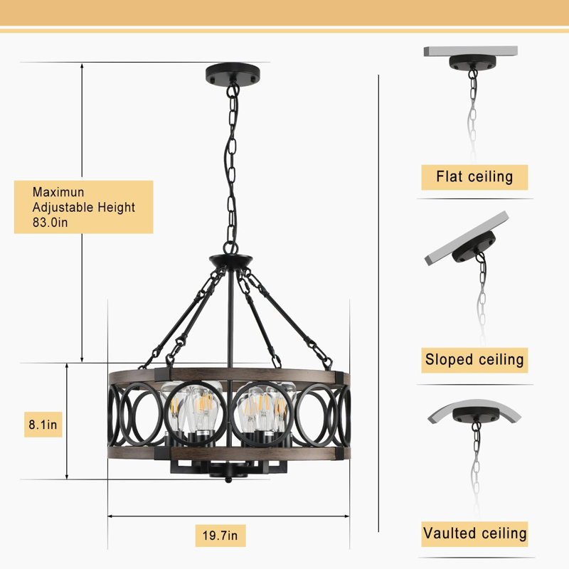 Rural Style Chandelier