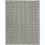 Cicero Transitional Stripes, Gray/Black/White Area Rug-1565503363
