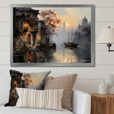 Canal Mystical Journey, atténué sur toile